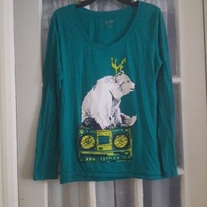 Arizona juniors long sleeve top